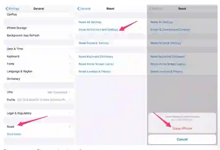 Factory reset iphone of How to factory reset Iphone..